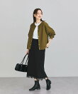 裾レースナロースカート