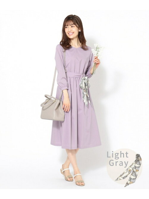 Any Sis Web限定色あり スカーフポイントベルトワンピース Rakuten Fashion 楽天ファッション 旧楽天ブランドアベニュー Aw9386