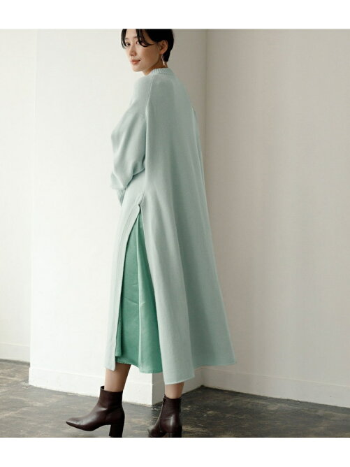 Adam Et Rope スリットニットワンピース Rakuten Fashion 楽天ファッション 旧楽天ブランドアベニュー Bt86