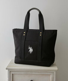 【SALE／5%OFF】U.S. POLO ASSN. U.S. POLO ASSN./キャンバストートM トートバッグ USPA2651 セットアップセブン バッグ トートバッグ ネイビー ブラック レッド ホワイト【送料無料】