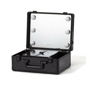 Francfranc ヴァリーズ ハリウッドボックス S フランフラン メイク道具・美容器具 手鏡・メイクミラー ブラック【送料無料】