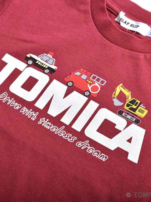 Bebe Online Store トミカ Slap Slipコラボアイテム はたらく くるま パトカー 消防車 ショベルカー プリント 半袖 Tシャツ 80 1cm Rakuten Fashion 楽天ファッション 旧楽天ブランドアベニュー Cx3387