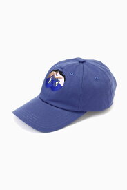 【SALE／20%OFF】ROSE BUD うお座刺繍キャップ ローズバッド 帽子 その他の帽子 ブルー【送料無料】