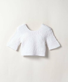 【SALE／50%OFF】allureville 【GANNI(ガニー)】 OーNECK SMOCK アルアバイル トップス その他のトップス ホワイト ブラック【送料無料】