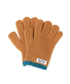 【SALE／30%OFF】OCEAN&GROUND OCEAN&GROUND/(K)リブアミ手袋 オーシャンアンドグラウンド ファッション雑貨 手袋 パープル ベージュ グリーン ブラウン ネイビー グレー