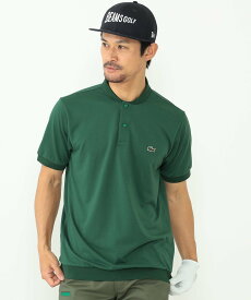 【SALE／40%OFF】BEAMS GOLF ORANGE LABEL ＜MEN＞LACOSTE for BEAMS GOLF/ 別注 ショールカラー ポロシャツ ビームス アウトレット トップス ポロシャツ ネイビー ベージュ グリーン【送料無料】