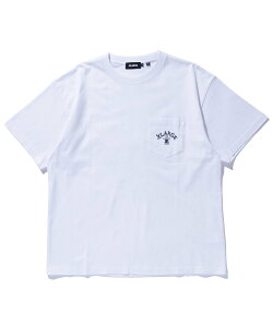 XLARGE HANG OUT S/S POCKET TEE �G�N�X�g�����[�W �g�b�v�X �J�b�g�\�[�ET�V���c �z���C�g �u���E�� �u���b�N�y���������z
