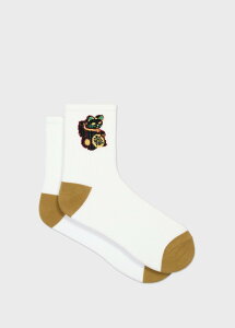 Paul Smith Manekineko �\�b�N�X �|�[���E�X�~�X �C���E���b�O�E�F�A �C�� �u���b�N �z���C�g