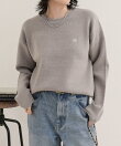【WEB限定】FR刺繍スウェットニットプルオーバー