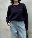 【WEB限定】FR刺繍スウェットニットプルオーバー