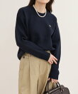 【WEB限定】FR刺繍スウェットニットプルオーバー