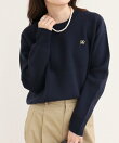 【WEB限定】FR刺繍スウェットニットプルオーバー