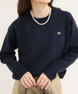 【WEB限定】FR刺繍スウェットニットプルオーバー