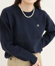 【WEB限定】FR刺繍スウェットニットプルオーバー