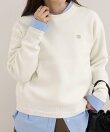 【WEB限定】FR刺繍スウェットニットプルオーバー