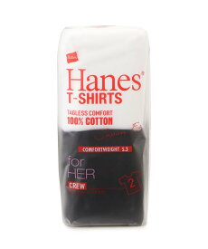 Hanes Hanes/(W)JAPAN FIT クルーネック Tシャツ 2P 2枚組 ジーンズメイト トップス カットソー・Tシャツ ホワイト