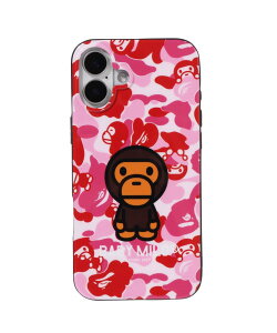 A BATHING APE ABC MILO CAMO IPHONE 16 PLUS CASE �A �x�C�V���O �G�C�v �X�}�z�O�b�Y�E�I�[�f�B�I�@�� �X�}�z�E�^�u���b�g�EPC�P�[�X/�J�o�[ �u���[ �s���N�y���������z