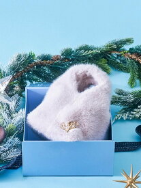 SNIDEL 【WEB限定カラーあり】ファーバッグ スナイデル バッグ ハンドバッグ イエロー グレー ピンク【送料無料】