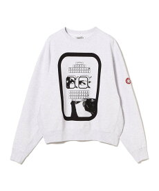 BEAMS T C.E / MD 00-38 CREW NECK ビームスT トップス スウェット・トレーナー グレー【送料無料】