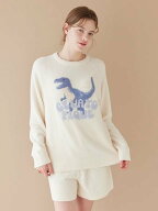 【SALE／30%OFF】gelato pique エアリーモコダイナソージャガードプルオーバー ジェラートピケ インナー…