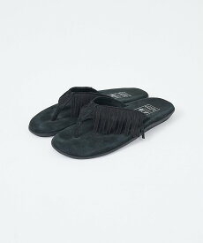 ABAHOUSE LASTWORD 【ISLAND SLIPPER / アイランドスリッパ】 FRINGE SAND アバハウス シューズ・靴 サンダル ブラック【送料無料】