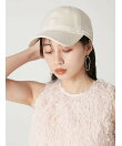 【FRAY I.D|NEW ERA(R)】9TWENTY(TM)ベロア刺繍キャップ