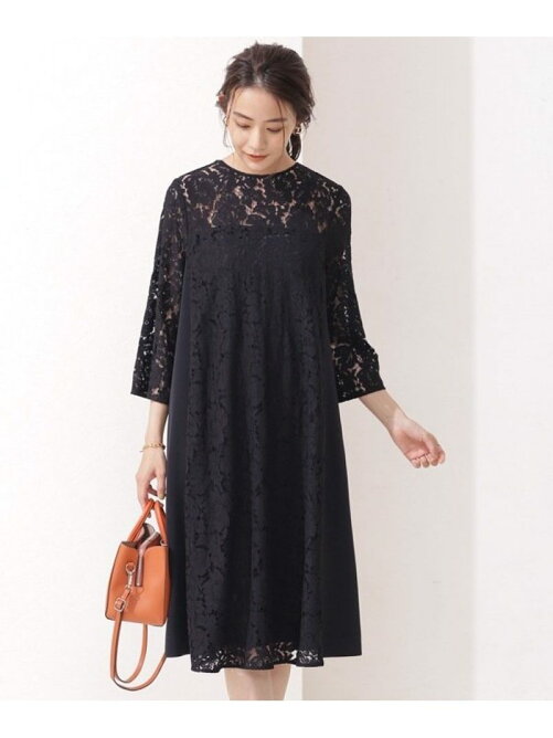 Nano Universe バックプリーツaラインレースワンピース Rakuten Fashion 楽天ファッション 旧楽天 ブランドアベニュー Be1391
