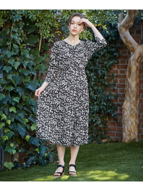 Feroux 洗える フローティーフラワープリント ワンピース Rakuten Fashion 楽天ファッション 旧楽天ブランドアベニュー Cg6391 Feroux 洗える フローティーフラワープリント ワンピース Rakuten Fashion 楽天ファッション 旧楽天ブランドアベニュー Cg6391