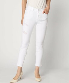 【SALE／50%OFF】GUESS (W)Ladies Denim Pants ゲス パンツ ジーンズ・デニムパンツ ホワイト【送料無料】