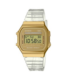 CASIO CASIO Classic/A168XESG-9AJF/カシオクラシック ブリッジ アクセサリー・腕時計 腕時計 ゴールド【送料無料】