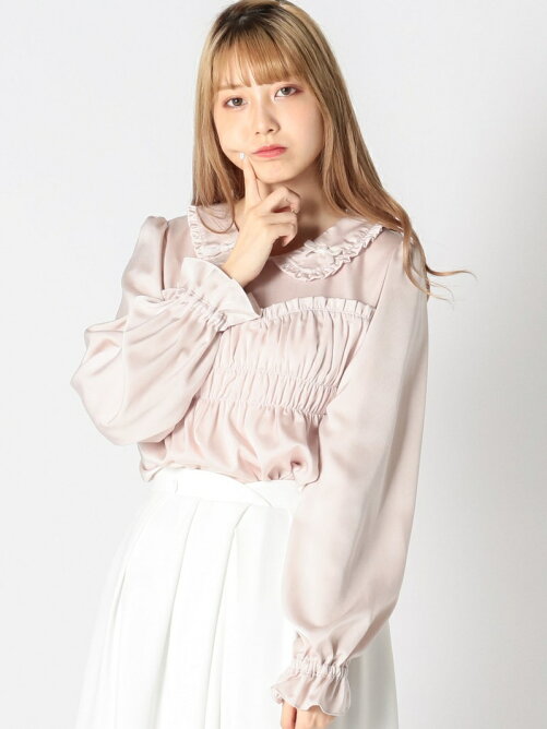 Lodispotto フリルビスチェブラウス Rakuten Fashion 楽天ファッション 旧楽天ブランドアベニュー Bz1392