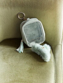 SNIDEL HOME 【WEB限定】ぬいぐるみポーチ スナイデルホーム 財布・ポーチ・ケース ポーチ ブルー ピンク ホワイト イエロー ベージュ【送料無料】