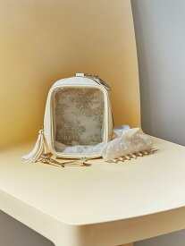 SNIDEL HOME 【WEB限定】ぬいぐるみポーチ スナイデルホーム 財布・ポーチ・ケース ポーチ ブルー ピンク ホワイト イエロー ベージュ【送料無料】