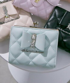 JILL by JILL STUART RIBBONキルトウォレット ジル バイ ジル スチュアート 財布・ポーチ・ケース 財布 ブラック ホワイト ブルー ピンク【送料無料】
