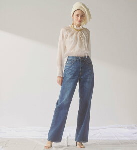 SOMETHING SOMETHING ELSA NOUVEAU LOOSE STRAIGHT/���[�Y�X�g���[�g�f�j���p���c �G�h�E�C���I�����C�����[�� �p���c �W�[���Y�E�f�j���p���c �u���[�y���������z