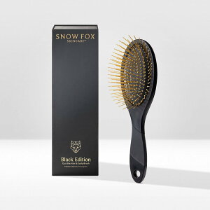 SNOW FOX SKINCARE �v���~�A�� FOX �J�b�T �u���b�N �w�A�u���V �X�m�[ �t�H�b�N�X �X�L���P�A �w�A�P�A �w�A�u���V�E�R�[�� �u���b�N�y���������z