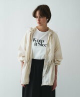 cloenc 【撥水/接触冷感/手洗い可】ウエストマークナイロンパーカー クロエンス ジャケット・アウター ブ…