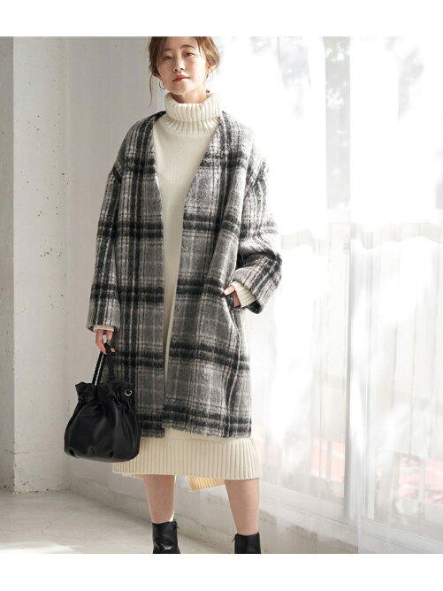 Rope Picnic シャギーノーカラーコクーンコート Rakuten Fashion 楽天ファッション 旧楽天ブランドアベニュー Bp7394