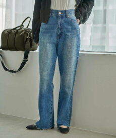 eL Highrise Straight Denim Pants ジーナシス パンツ ジーンズ・デニムパンツ ブルー ブラック【送料無料】