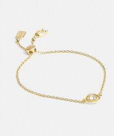 COACH 【公式】ハロー ラウンド スライダー ブレスレット コーチ アクセサリー・腕時計 ブレスレット・バングル ゴールド【送料無料】