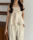 callautia アシメキャミビスチェ