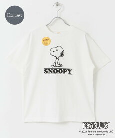 URBAN RESEARCH DOORS 【予約】『別注』Sports Wear*DOORS PEANUTS Tシャツ アーバンリサーチドアーズ トップス カットソー・Tシャツ ホワイト グレー イエロー【送料無料】