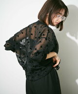 RMAF 【WEB先行予約】シアーフロッキードットブルゾン リマインドミーアンドフォーエバー ジャケット・ア…