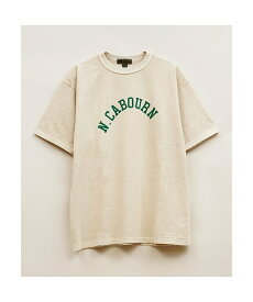 Nigel Cabourn 【公式】MAN / 6オンス プリントTシャツ ナイジェル・ケーボン トップス カットソー・Tシャツ ホワイト グレー【送料無料】