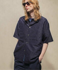 【SALE／50%OFF】monkey time BEAUTY&YOUTH UNITED ARROWS ＜monkey time＞ POLYESTER JACQUARD W-POCKET SHIRT/シャツ ユナイテッドアローズ アウトレット トップス シャツ・ブラウス ネイビー ブラック カーキ【送料無料】