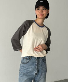 Are you Are you(アーユー) 3/4 RAGLAN TEE キャナルジーン トップス カットソー・Tシャツ ホワイト【送料無料】