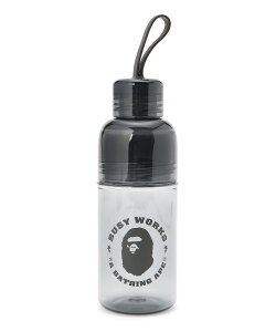 A BATHING APE BAPE X KINTO - BUSY WORKS WATER BOTTLE ア ベイシング エイプ 食器・調理器具・キッチン用品 水筒・マグボトル ブラック ネイビー【送料無料】