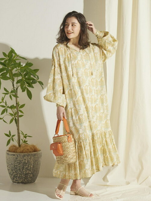 Lipstar ペイズリー柄ワンピース Rakuten Fashion 楽天ファッション 旧楽天ブランドアベニュー Cq98