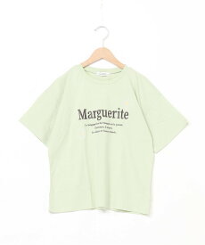 【SALE／10%OFF】Lovetoxic マーガレット刺繍990半T ナルミヤオンライン トップス カットソー・Tシャツ グリーン ホワイト ブラック ピンク