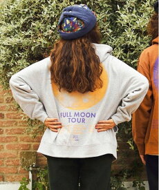 【SALE／30%OFF】go slow caravan eco lead 裏起毛FULL MOON ZIPパーカー (MENS) ゴースローキャラバン トップス スウェット・トレーナー グレー ネイビー パープル ブラウン【送料無料】